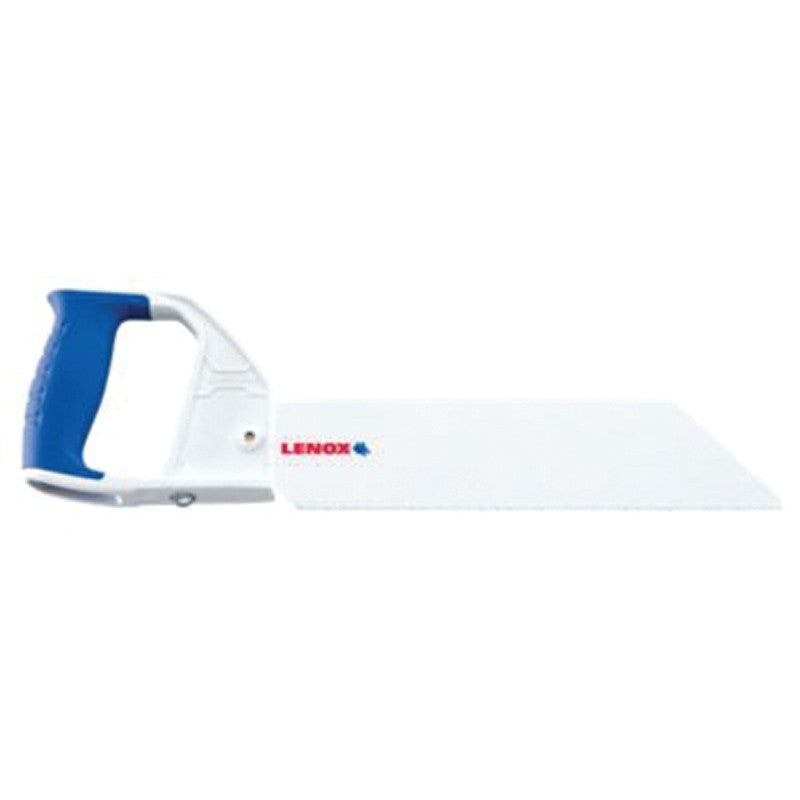 Lenox 20980HSF18 Handsaw, 18 in L Blade, Carbon Steel Blade, 10 TPI, Comfort-Grip Handle, Aluminum Handle