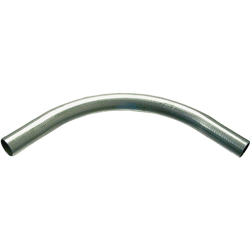 Halex 64407 EMT Elbow, 90 deg Angle, 3/4 in, Steel, Galvanized