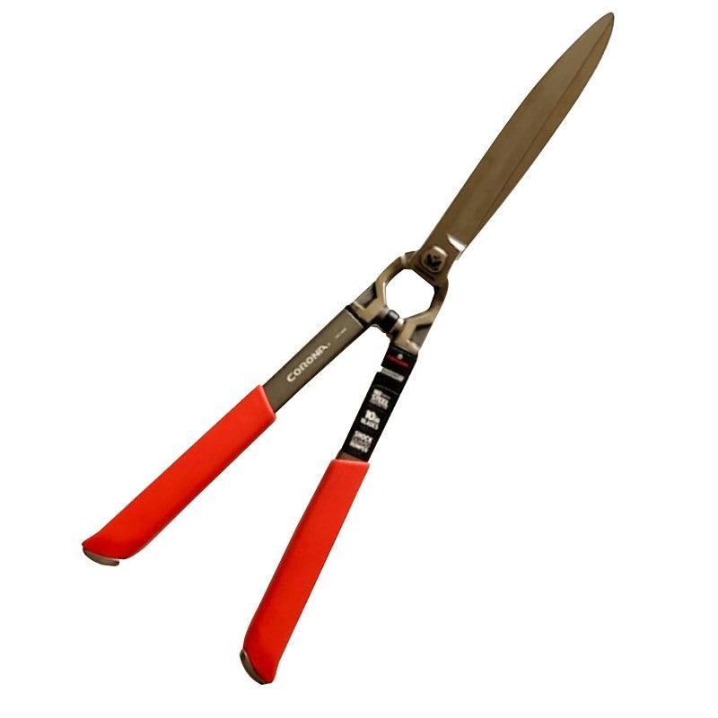 Corona HS 15150 Hedge Shear, Resharpenable Blade, 10 in L Blade, Steel Blade, Steel Handle