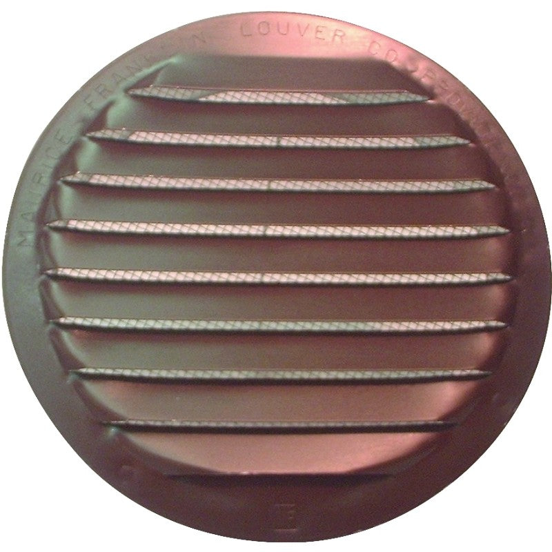 Maurice Franklin RLB-100 4 Screen Louver, 4-5/8 in W, Aluminum, Brown