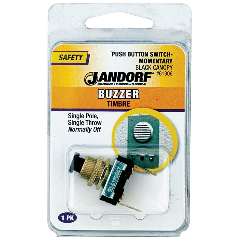 Jandorf 61306 Switch, 3/6 A, 120/240 V, SPST, Screw Terminal