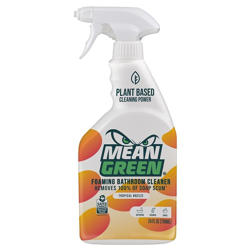 Mean Green 392548 Bathroom Cleaner, 24 oz, Liquid, Tropical Breeze