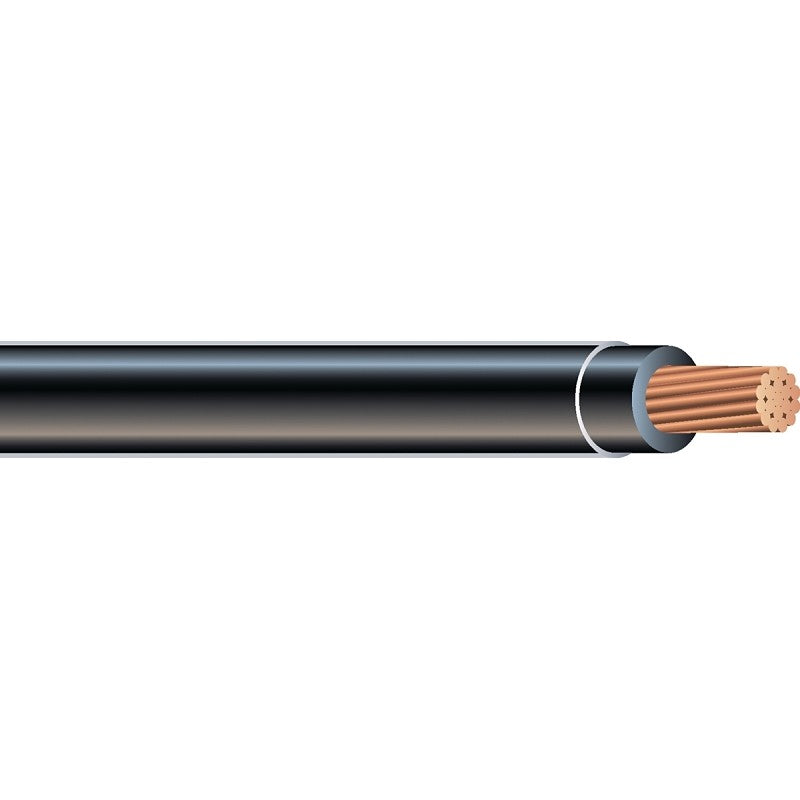 Southwire 22964184 Series Building Wire, Black Sheath, 12 AWG Wire, 1-Conductor, 100 ft L, Copper Conductor