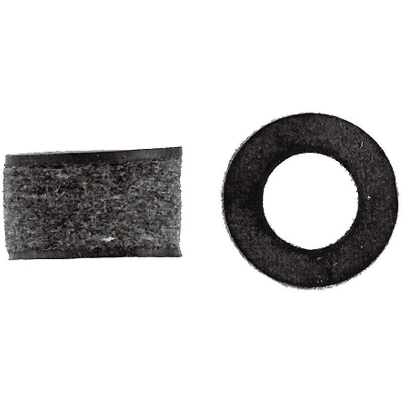 Danco 35233C Bonnet Packing, #97, 3/8 in ID x 5/8 in OD Dia, 5/16 in Thick, Felt Cloth, For: Crane Dial-Ese Faucets (Pack of 6)