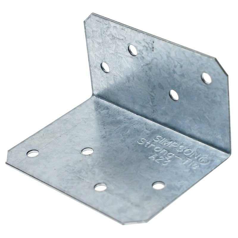 Simpson Strong-Tie A23Z Angle, 1-1/2 in W, 2 in D, 2-3/4 in H, Steel, ZMAX (Pack of 200)