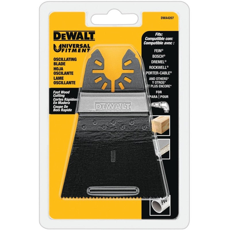 DEWALT DWA4207 Oscillating Blade, 2-1/2 in, HSS