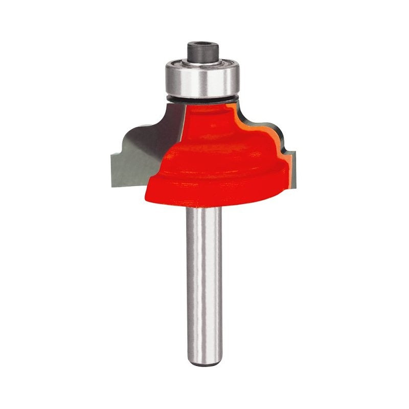 Freud Quadra-Cut 38-402 Classical Roman Ogee Router Bit, 1-1/4 in Dia Cutter, 2-3/16 in OAL, 1/4 in Dia Shank