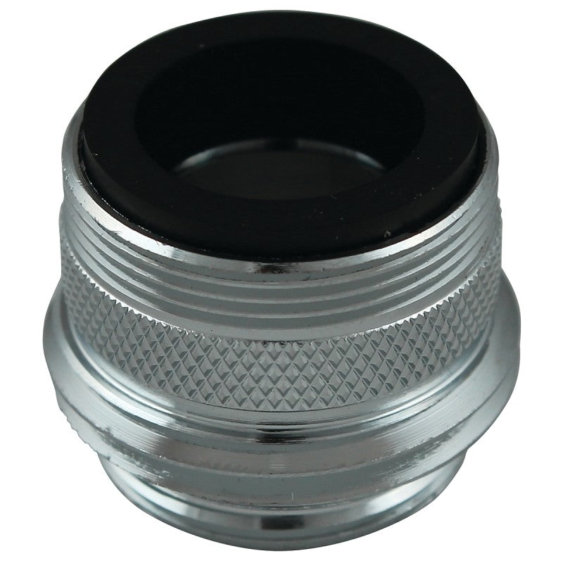 Plumb Pak PP800-32 Hose Adapter, 15/16-27 x 55/64-27 x 3/4 or 55/64 in, Hose, Chrome Plated