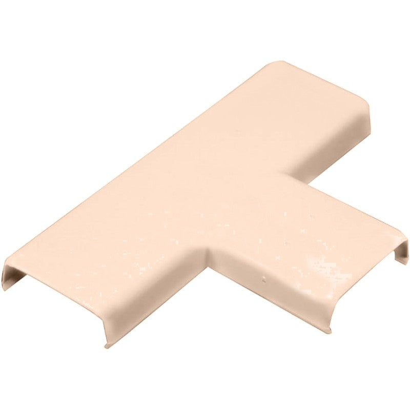 Wiremold NM11 Raceway T-Fitting, Plastic, Ivory