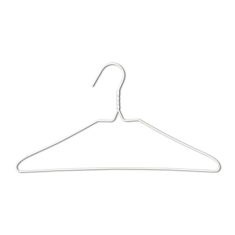 Merrick C53611-DH Drip Dry Hanger, White, 10/PK (Pack of 24)