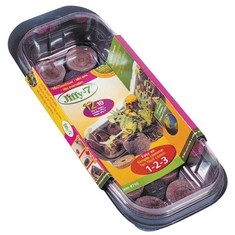 Jiffy J312G Windowsill Greenhouse Kit, Plastic