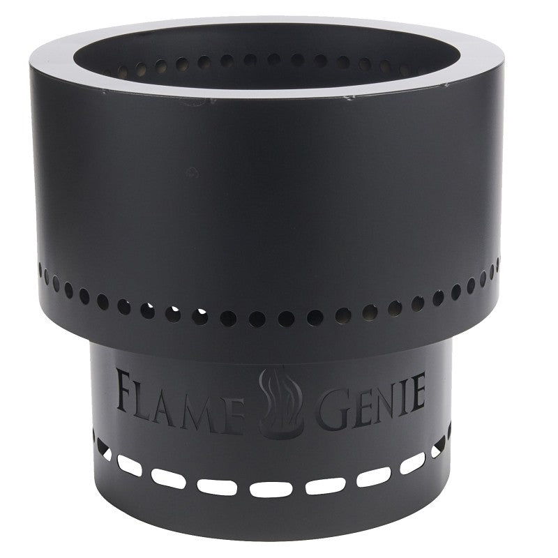 HY-C FG-16 Pellet Fire Pit, 13-1/2 in OAW, 13-1/2 in OAD, 12-1/2 in OAH, Round, Metal