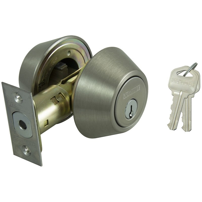 ProSource DBP2V-PS Keypad Lever Set, 3 Grade, Satin Nickel, 2-3/8 to 2-3/4 in Backset, KW1 Keyway (Pack of 3)