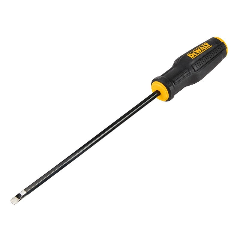 DEWALT DWHT65006 Screwdriver, 1/4 in Drive, Slotted Drive, 12.35 in OAL, 8 in L Shank, Bi-Material Handle
