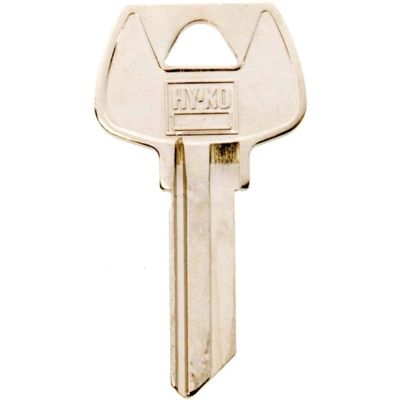 Hy-Ko 11010S68 Key Blank, Brass, Nickel, For: Sargent Cabinet, House Locks and Padlocks, S68 Key Number (Pack of 10)