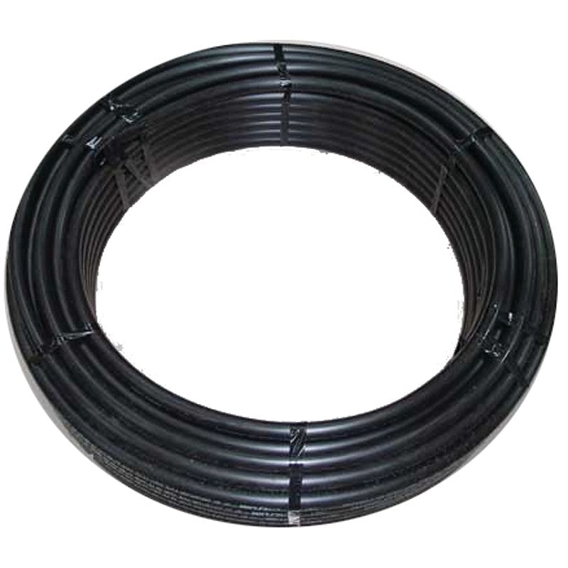 Cresline 18615 Pipe Tubing, 1 in, Plastic, Black, 100 ft L, 250 psi Pressure