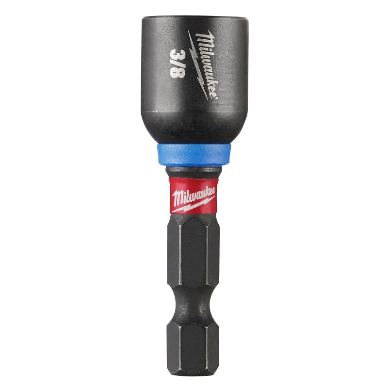 Milwaukee 49-66-4505 Nut Driver, 3/8 in Drive, 1-7/8 in OAL, 1/4 in L Shank, Magnetic