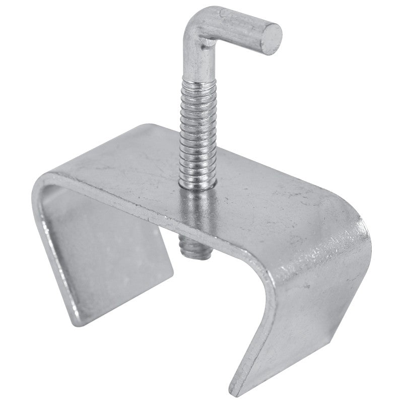 Prime-Line U 9006 Rail Clamp, Steel, Zinc, 2/PK