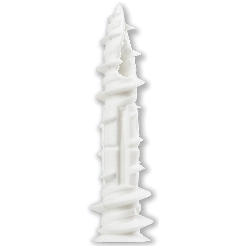 Cobra Anchors 750R Wall Anchor, 2-1/4 in L, Nylon, 85 lb, 8/PK