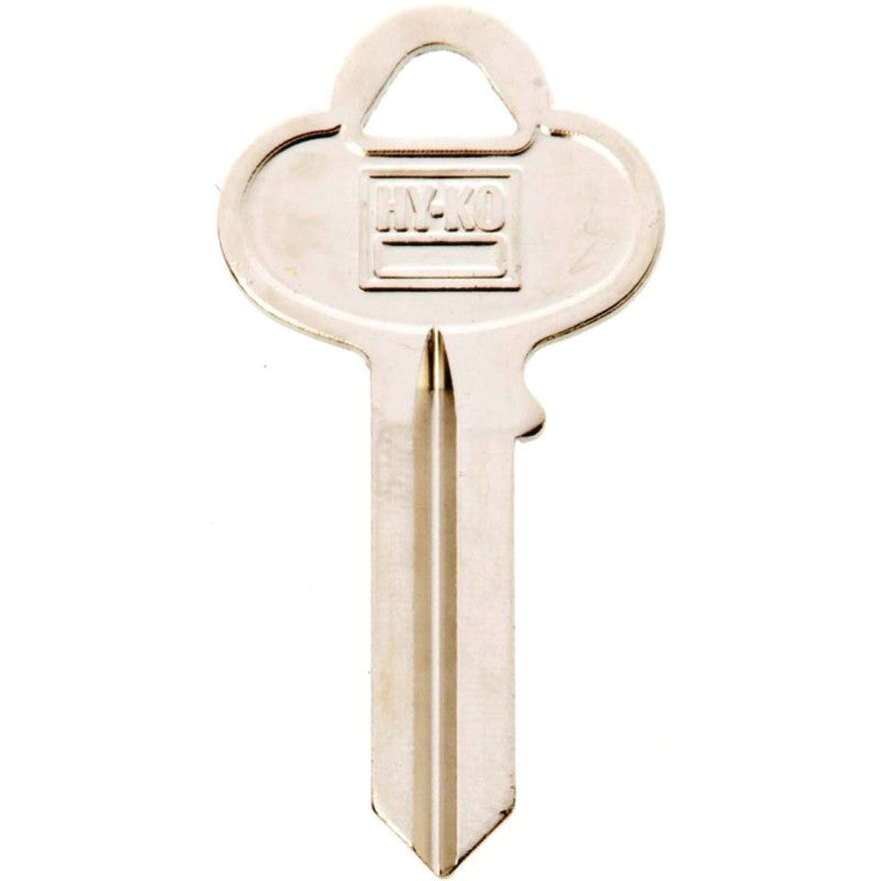 Hy-Ko 11010CO5 Key Blank, Brass, Nickel, For: Corbin Russwin Cabinet, House Locks and Padlocks, CO5 Key Number (Pack of 10)