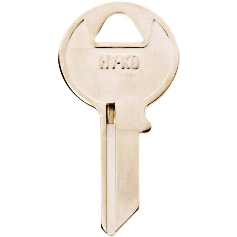 Hy-Ko 11010CG17 Key Blank, Brass, Nickel, For: Chicago Cabinet, House Locks and Padlocks, CG17 Key Number (Pack of 10)