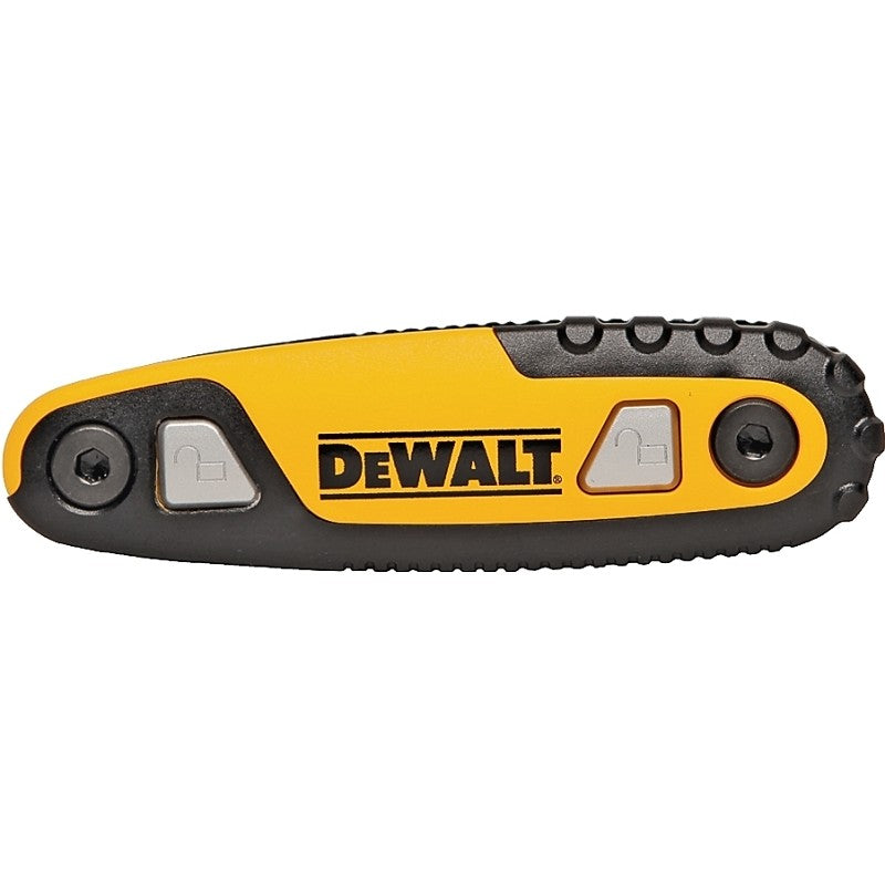 DEWALT DWHT70262M Hex Key Set, Includes: 3/32, 7/64, 1/8, 9/64, 5/32, 3/16, 7/32 and 1/4 in Tips, 8-Piece, Steel