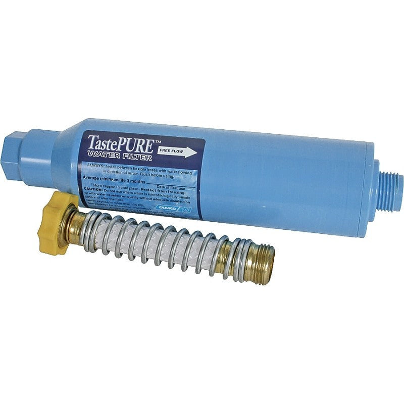 Camco USA 40043 Water Filter with Hose Protector (Pack of 3)