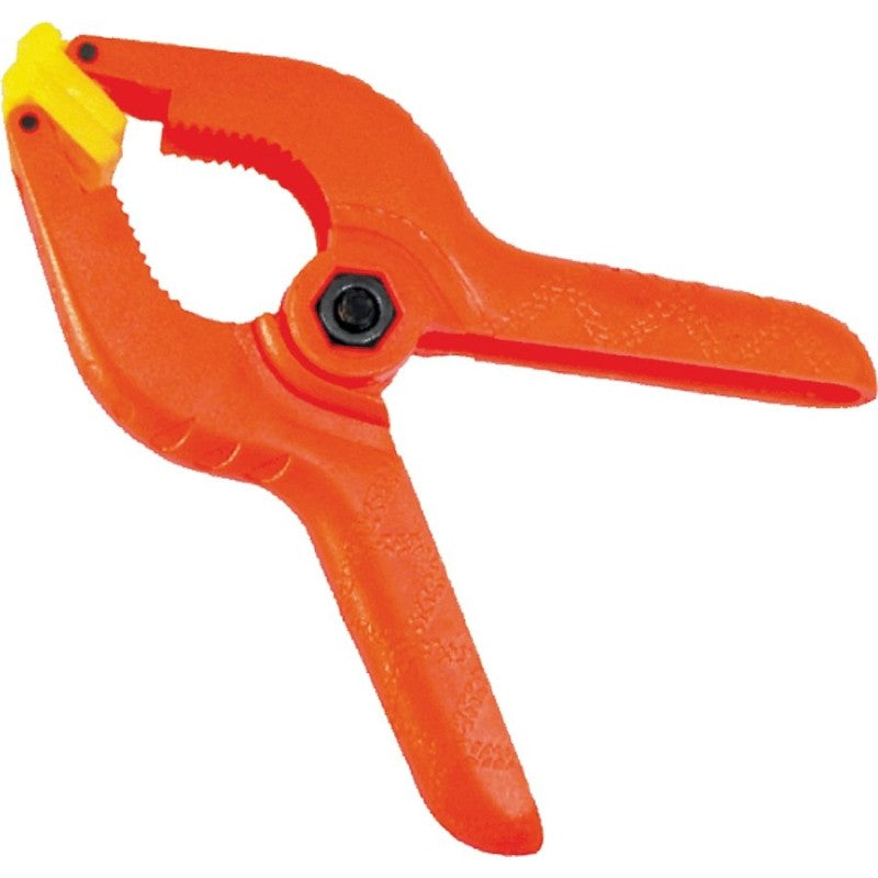 Vulcan JLWCX007-1 Spring Clamp, 1 in Clamping, Nylon, Blue/Orange/Yellow (Pack of 20)