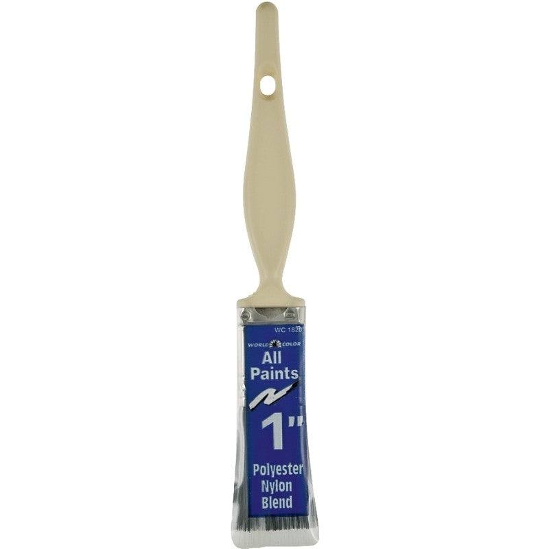 Linzer 1820-1 Paint Brush, 1 in W, 2-1/8 in L Bristle, Varnish Handle