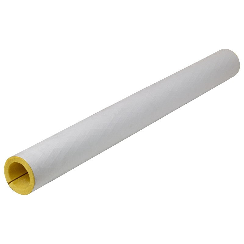 Frost King F15X Tubular Pipe Cover, 3 ft L, Fiberglass, White, 2 in Pipe