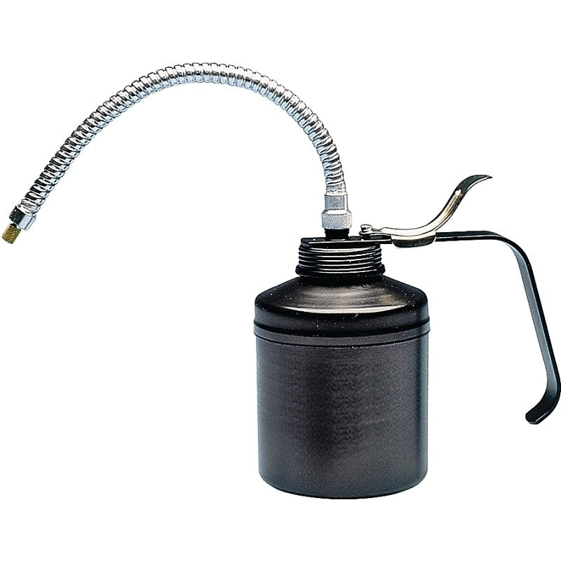 LubriMatic 50-347 Handheld Pump Oiler, 1 qt, 6-1/4 in H, Flexible Spout, Steel, Epoxy-Coated
