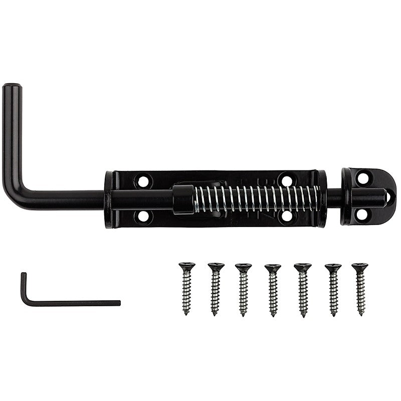 National Hardware V1142 Series N109-214 Heavy-Duty Sliding Bolt, 10-5/16 in L, 1-9/16 in W, Steel