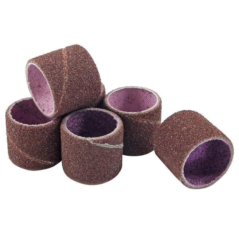 Forney 60218 Series Sanding Drum Kit, Specifications: Fine Grit Grade, 30,000 rpm Speed Rating, Red