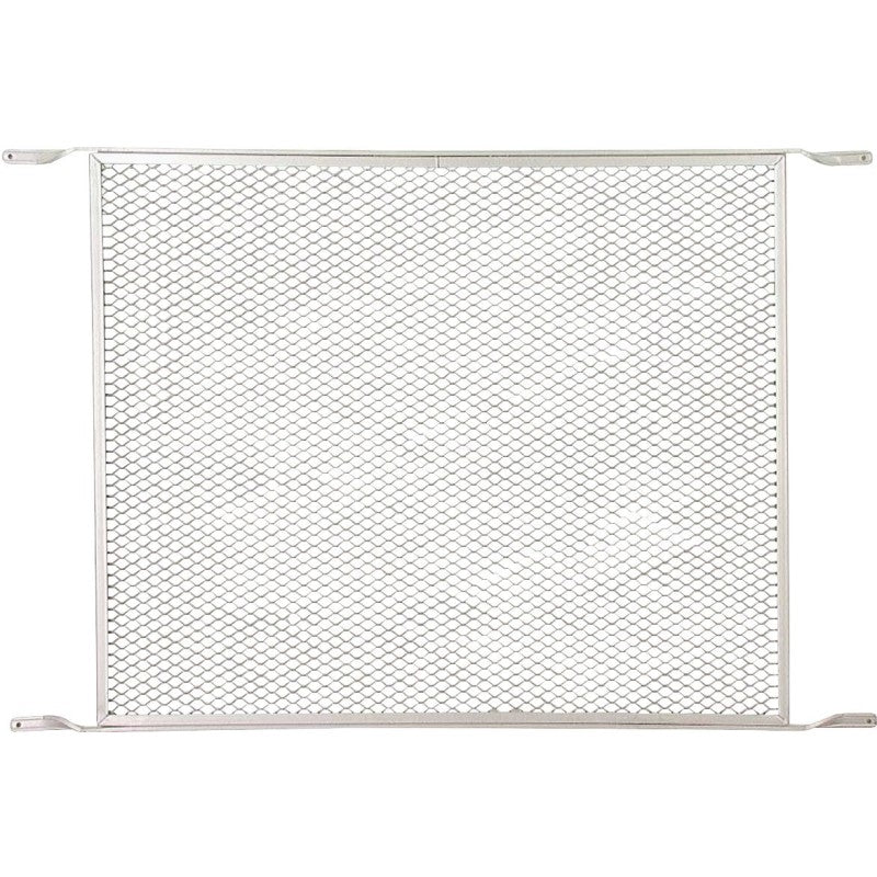 M-D 33282 Door Grill, 19 in W, 24 in H, Aluminum, Mill