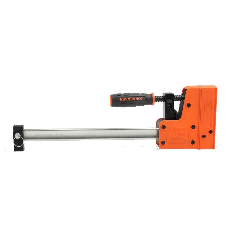 Jorgensen 8012 Jaw Bar Clamp, 1500 lb, 12 in Max Opening Size, 3-7/8 in D Throat, Plastic/Steel Body