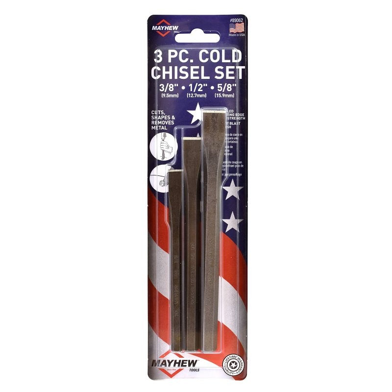 Mayhew 89062 Cold Chisel Set, 3-Piece