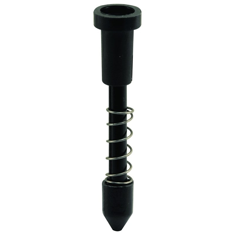 Make-2-Fit PL 14666 Screen Plunger Latch, Nylon, Black, For: 3/8 in, 7/16 in Screen Frame