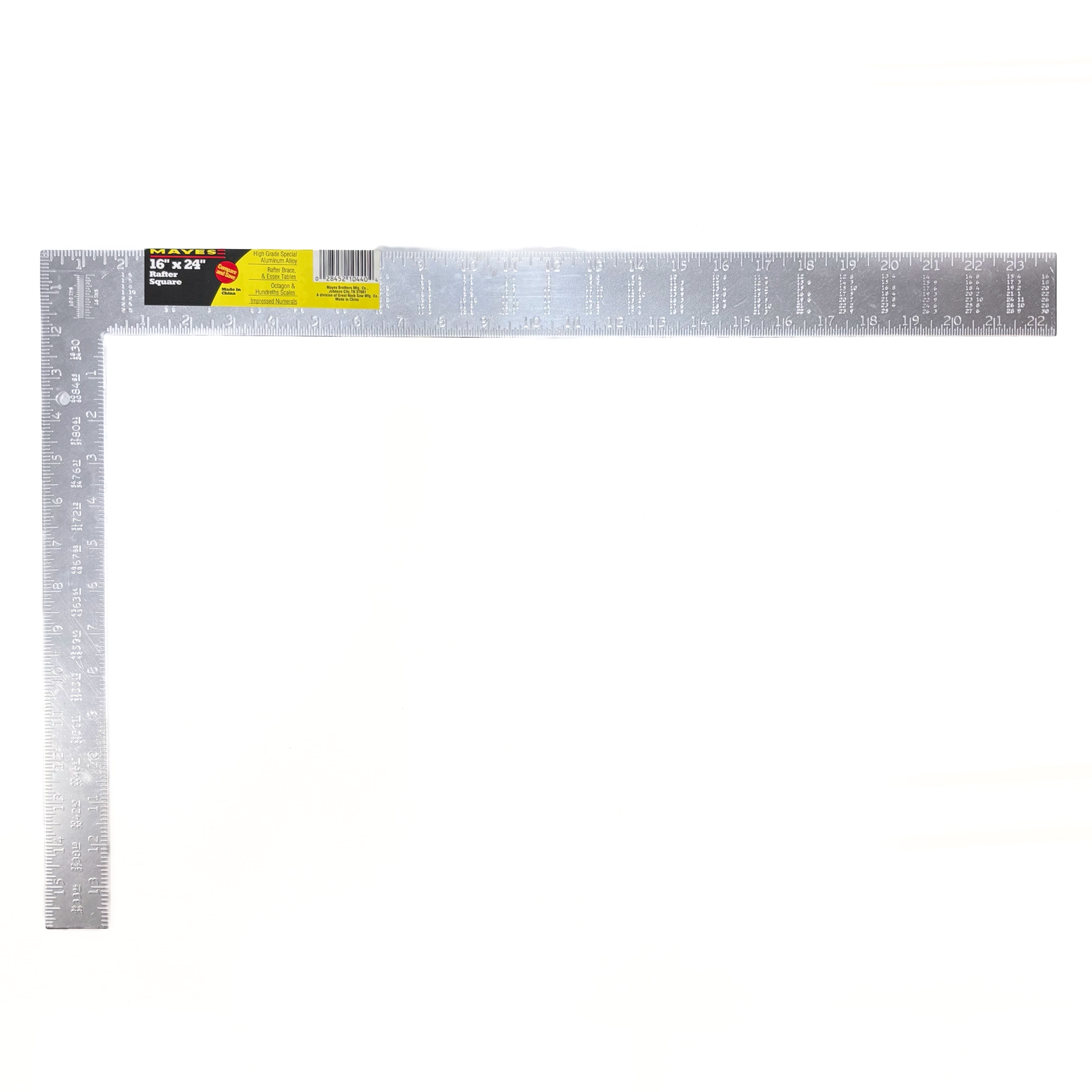 24 Inch Aluminum Rafter Square (POS)
