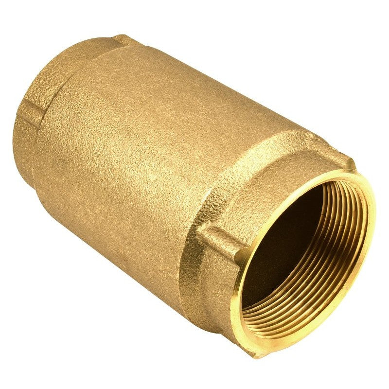 Water Source CV-200NL Check Valve, 2 in, 200 psi Pressure, Brass Body