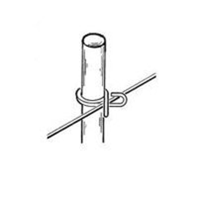 Parmak 706 Rod Post, 60 in OAH, Fiberglass, Gray (Pack of 20)