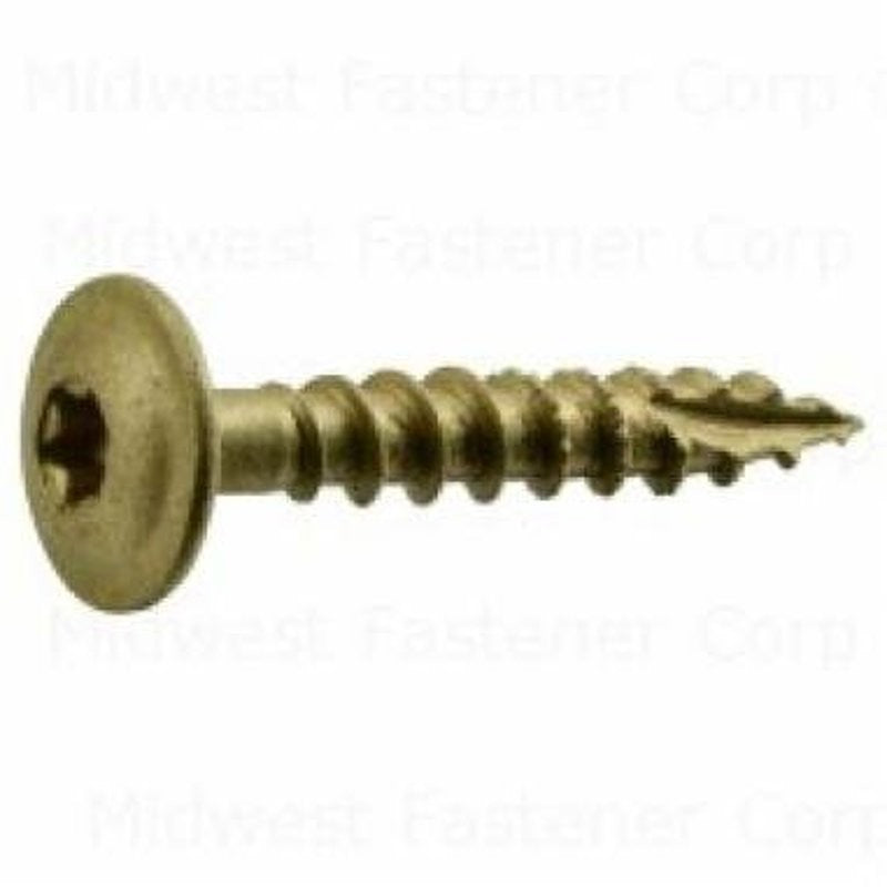SaberDrive 52530 Lag Screw, 1/4 in Thread, 1-1/2 in L, Star Drive, 100 PK