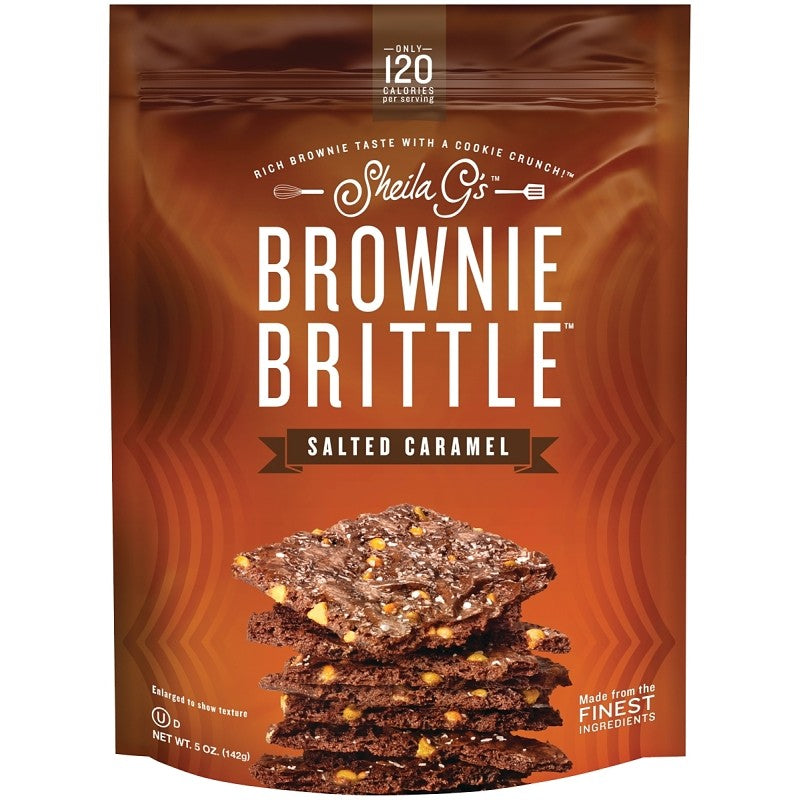 Sheila G's SG1238 Brownie Brittle, Salted Caramel Flavor, 5 oz (Pack of 6)