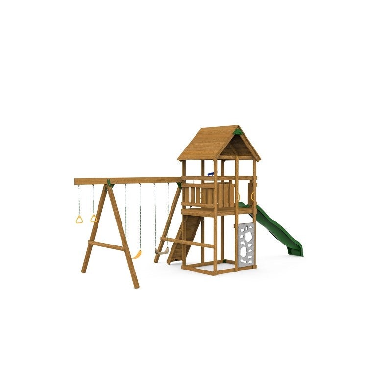 Playstar PS 7716 Series Build It Yourself Playset Kit, Specifications: 18 sq-ft Play Deck, 12 Activities