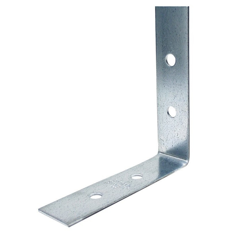 Simpson Strong-Tie A66 Angle, 5-7/8 in W, 5-7/8 in D, 1-1/2 in H, Steel, Galvanized/Zinc (Pack of 25)