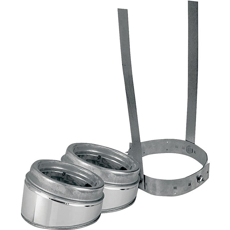 Selkirk 208206 Type HT Insulated Elbow Kit, Includes: (2) 15 deg Elbows, (1) Interior Resupport