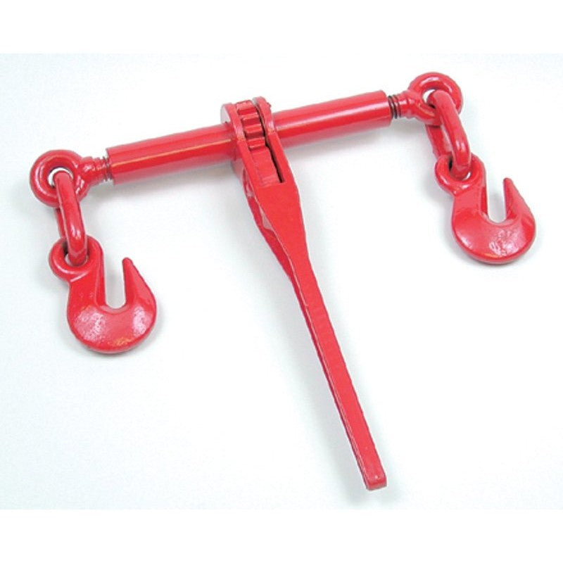 Ancra 45943-21 Load Binder, 3/8 to 1/2 in Chain/Rope, 9200 lb Working Load, Steel, Red, E-Coat Paint