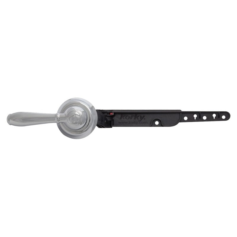 Korky 6051BP Handle and Lever, Plastic, Chrome, For: American Standard, Kohler, Toto and Others Brands