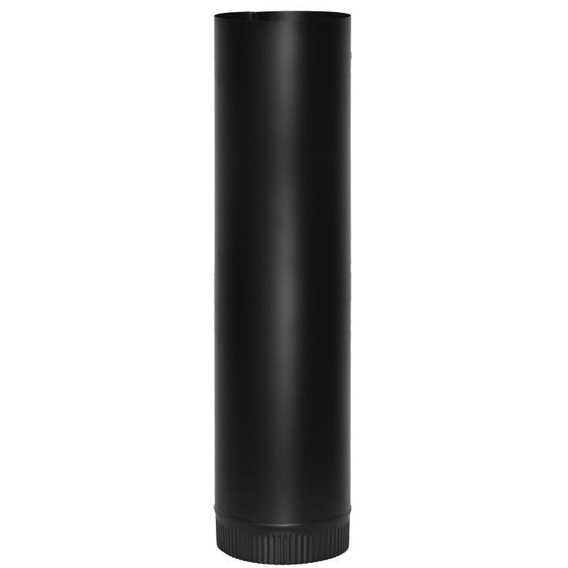 Imperial BM0112 Stove Pipe, 7 in Dia, Steel, Black (Pack of 10)