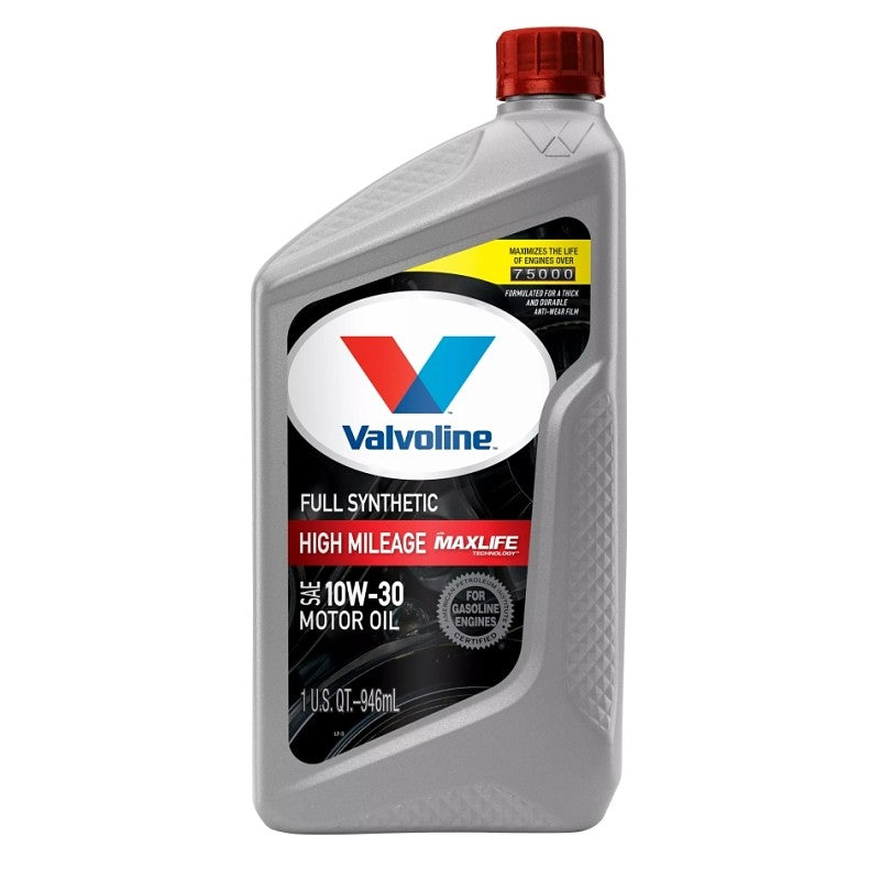 Valvoline VV180 Motor Oil, 10W-30, 1 qt (Pack of 6)