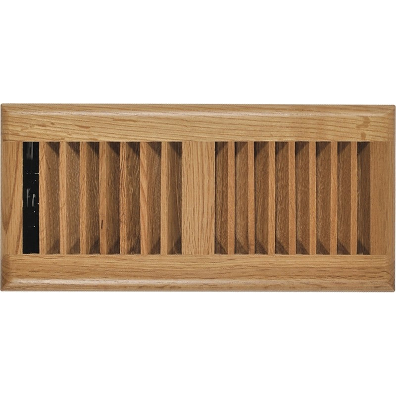 Imperial RG2195 Floor Register, 4 in H Duct Opening, Polystyrene, 12 in W Duct Opening